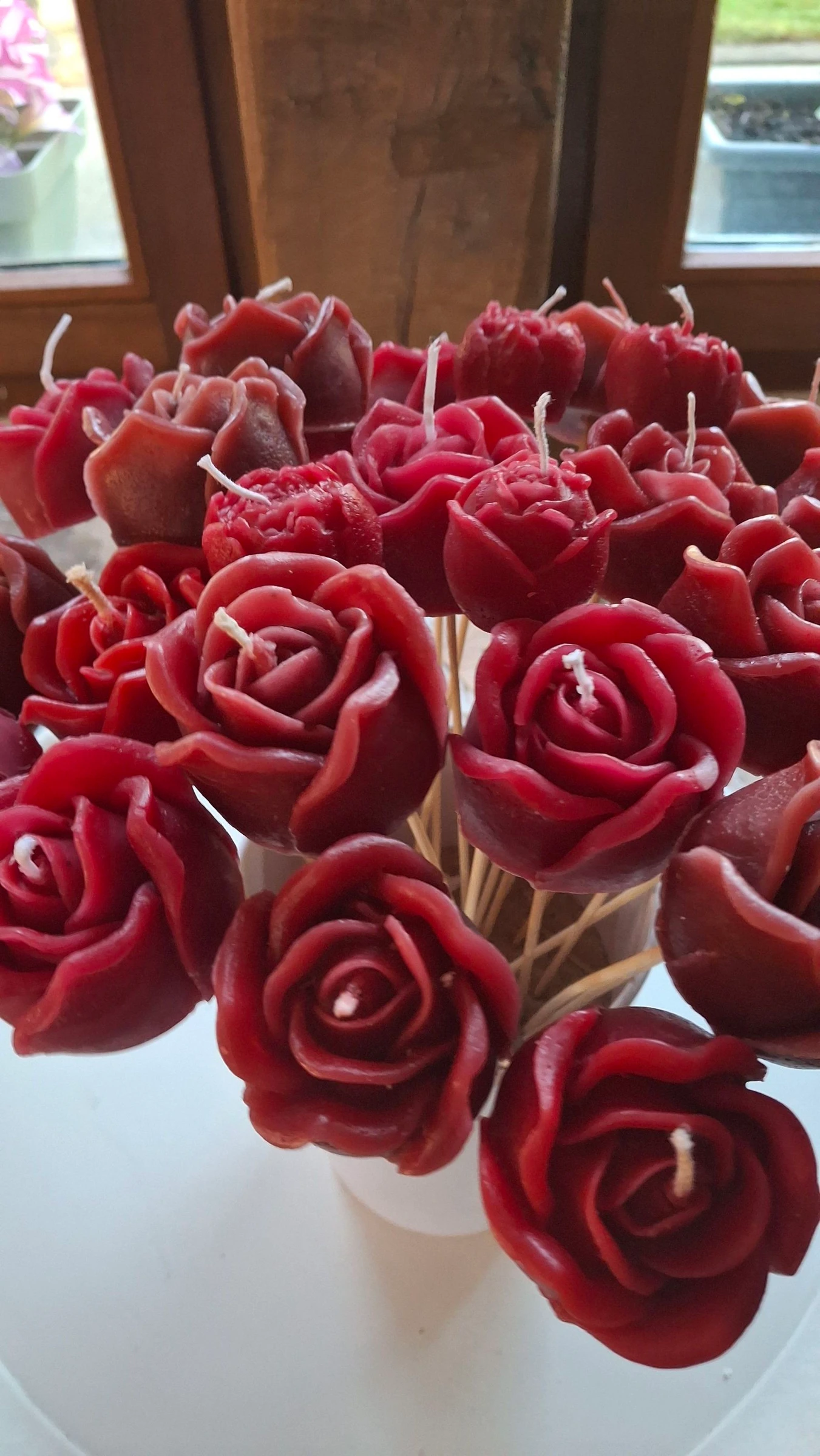 Ramo de rosas en cera – photo 3